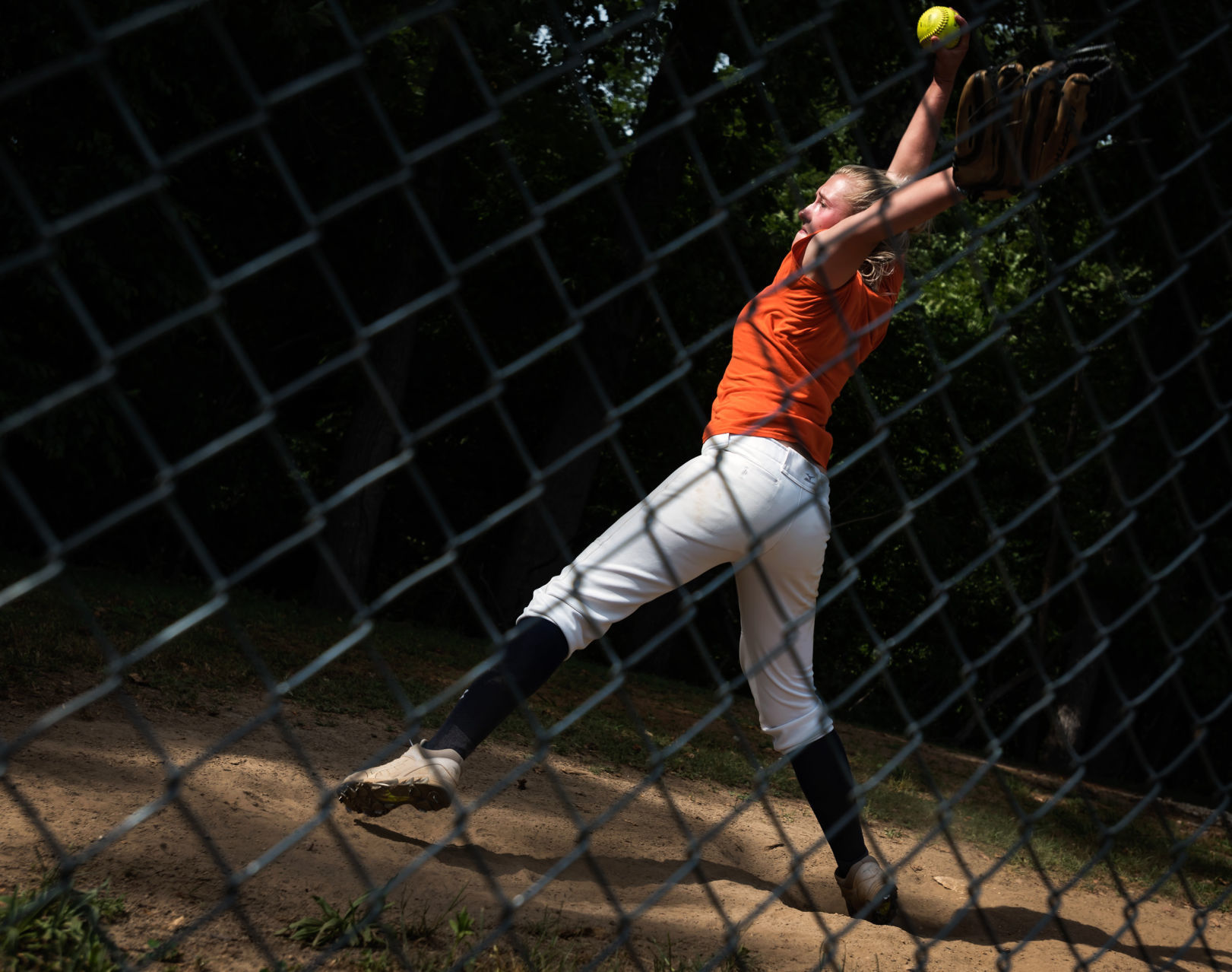 North Stokes Softball Practice